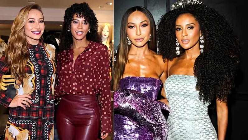 Taís Araujo celebra aniversário de Sabrina Sato — Foto: Thiago Duran/AgNews - Reprodução/ Instagram