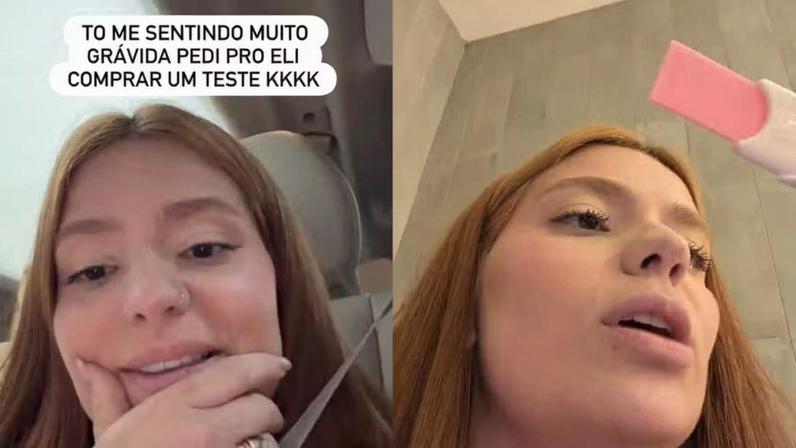 Viih Tube faz teste de gravidez — Foto: Reprodução/ Instagram