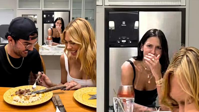 Ana Castela ‘sofre’ ao ficar de vela de Luan Pereira e Victória Miranda — Foto: Reprodução/ Instagram