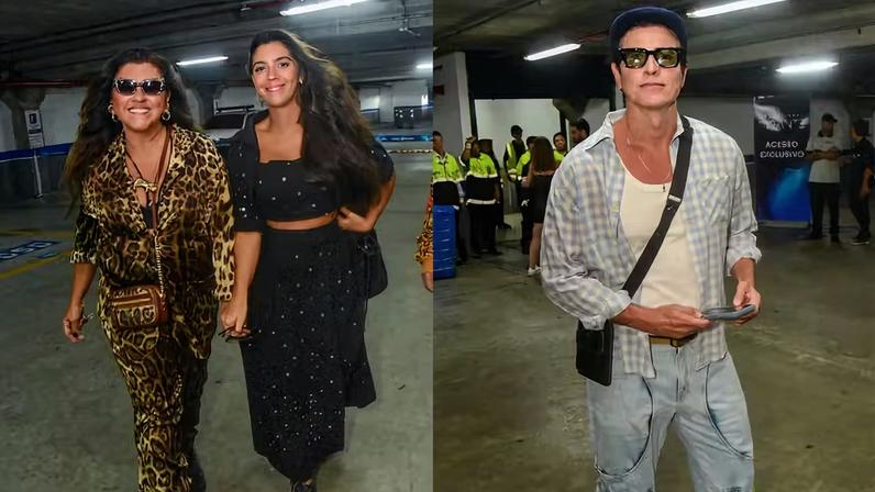 Famosos marcam presença no segundo show de Bad Bunny em São Paulo — Foto: Edu Araujo/ Agnews