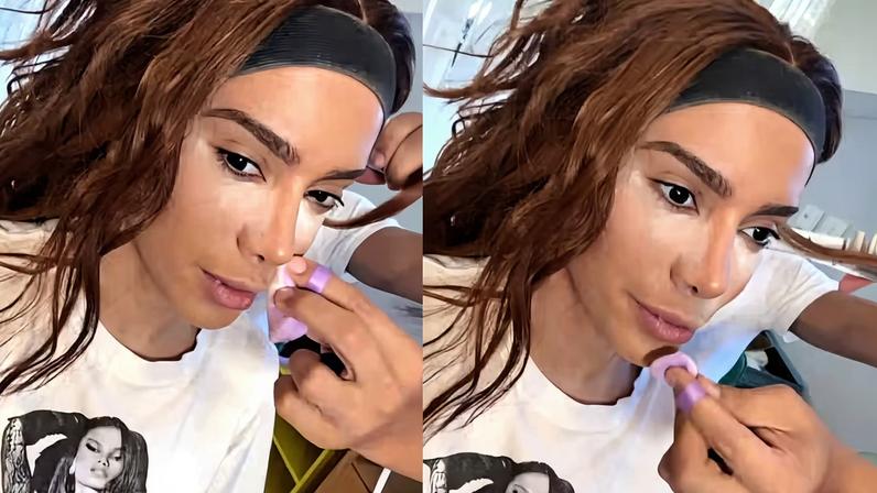 Anitta reage a pedidos para levar mais pessoas ao trio em Salvador — Foto: Reprodução/ Instagram