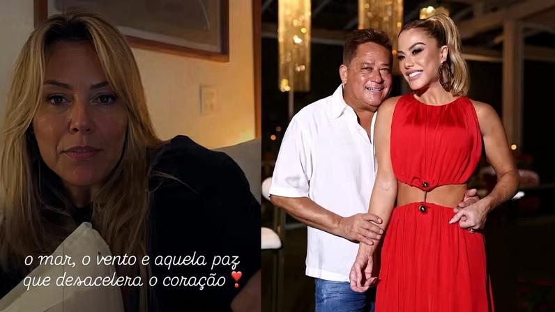 Poliana Rocha e Leonardo curtem Carnaval em clima de sossego — Foto: Reprodução/ Instagram/ @andressaleaofotografia