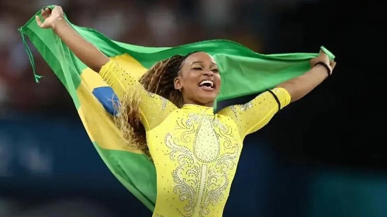 Rebeca Andrade (Foto: Luiza Moraes/COB)