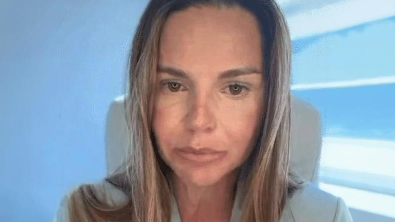 Rebeca Ramagem, mulher de Alexandre Ramagem, em vídeo no Instagram