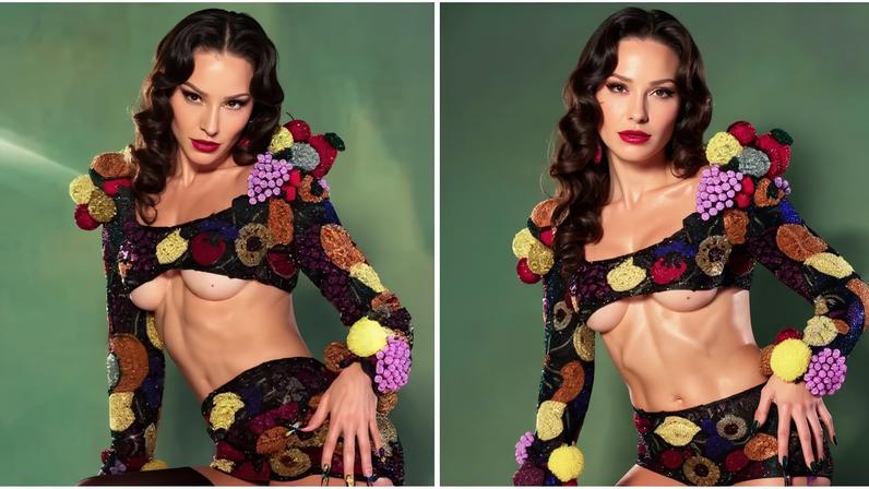Sabrina Sato mostra o look para festa de 45 anos — Foto: Reprodução/Instagram
