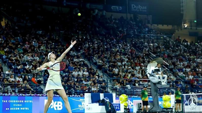 Elena Rybakina (Foto: WTA Dubai Duty Free Tennis Championships)