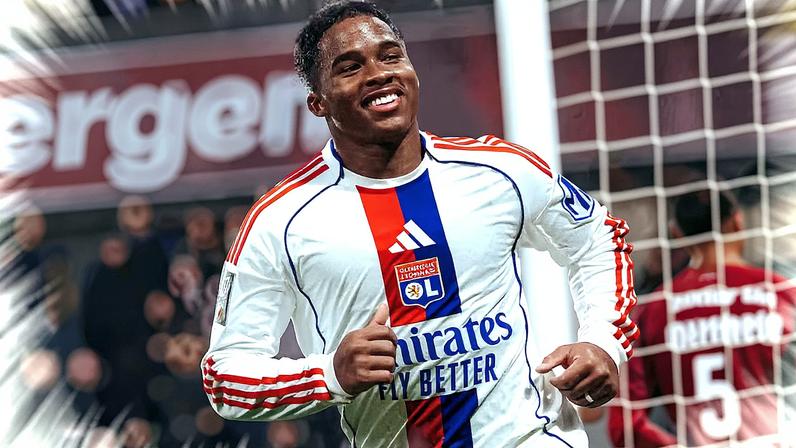 Endrick, atacante do Lyon — Foto: Divulgação | Olympique Lyonnais