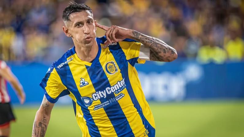 Di María faz golaço e Rosario Central vence no Campeonato Argentino