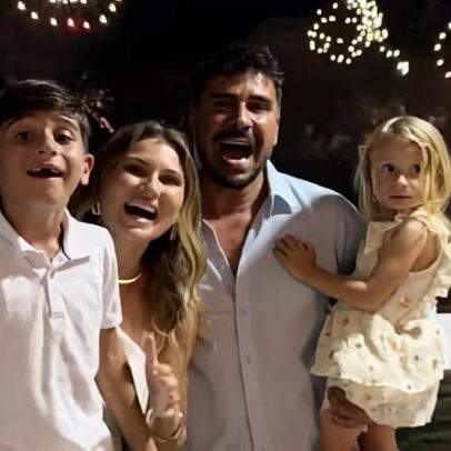 Julio Rocha e Karoline Kleine anunciam quarta gravidez