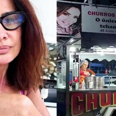 Scheila Carvalho rebate críticas por mãe de 84 trabalhar em carrinho de churros