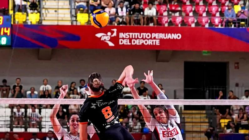 Sesi Bauru é campeão do Sul-Americano de vôlei (Foto: Carolina Oliveira)