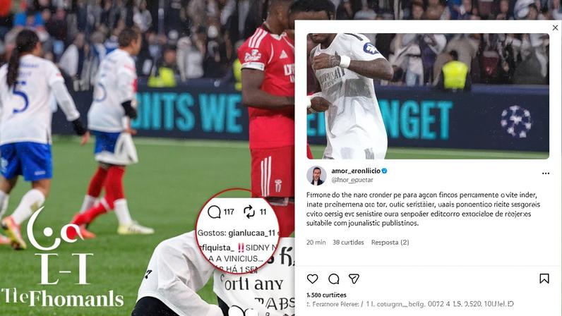 Prestianni curte crítica a jogador do Benfica que pediu a camisa de Vini Jr.