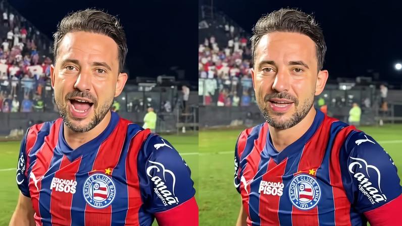Após câncer, Everton Ribeiro, do Bahia, avalia sobre renovação de contrato e aposentadoria — Foto: Reprodução/Instagram