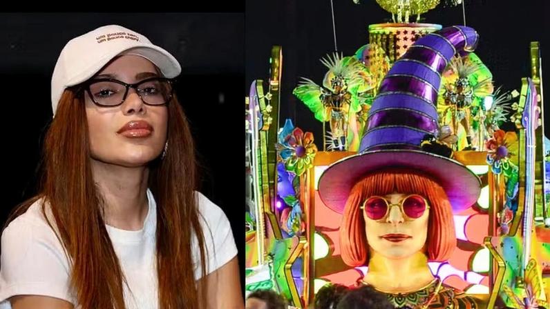 Anitta se indigna com nota de enredo para a Mocidade, que homenageou Rita Lee: 'Muita sacanagem' — Foto: Brazil News
