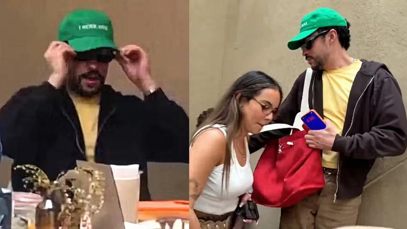 Bad Bunny e ex-namorada são vistos em SP, alimentando rumores de reconciliação