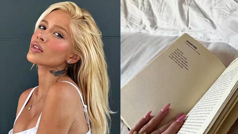 Karoline Lima posta poema após rumores de reconciliação com Léo Pereira