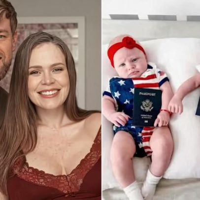 Paulinha Leite revela gêmeos com passaporte americano