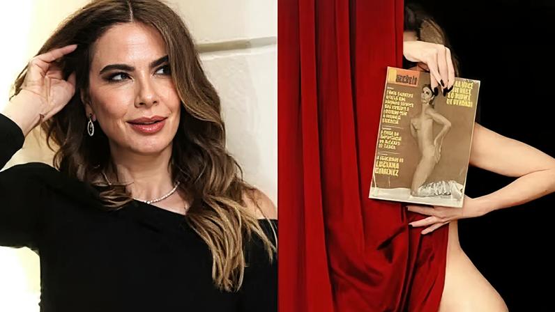 Luciana Gimenez posa nua ao recriar capa histórica e manda recado: 'Cheguei, Rio'