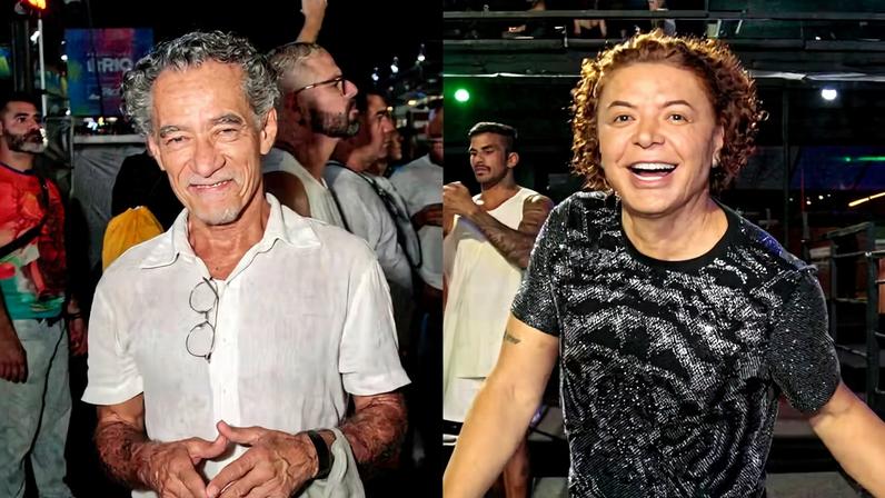 Famosos prestigiam ensaio técnico