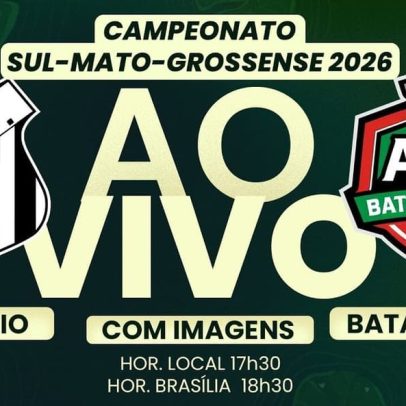 Operário x Bataguassu: onde assistir ao vivo e prováveis escalações