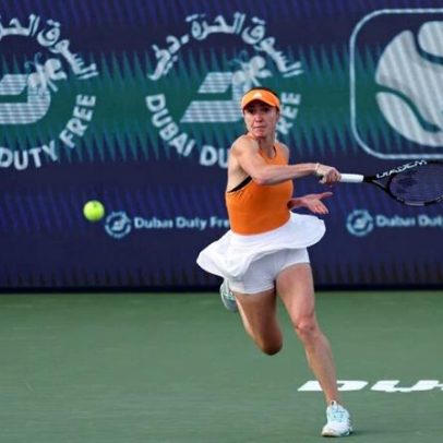 Svitolina, bicampeã em Dubai, enfrenta Gauff na semifinal