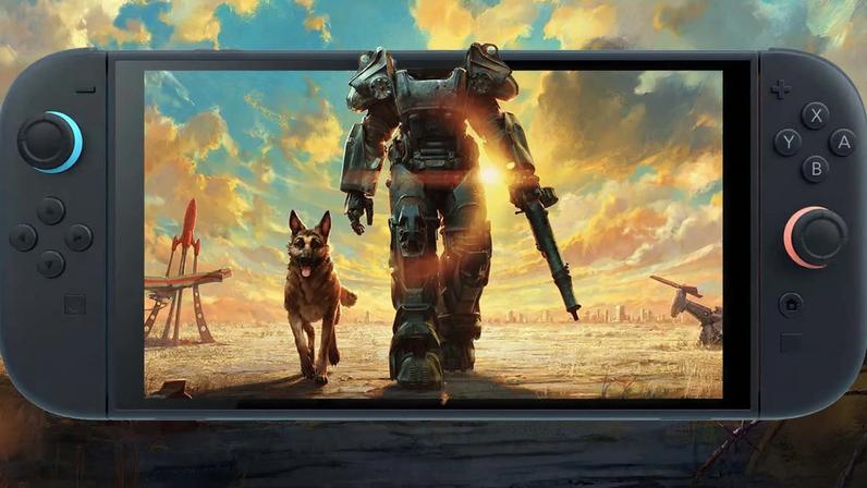 Fallout 4 funciona bem no Switch 2, ao contrário de Skyrim