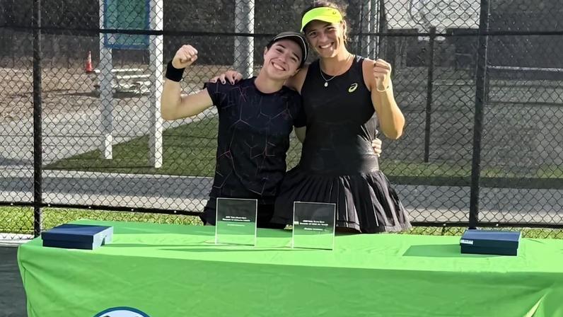 Pedretti vence em simples e leva duplas com Bohrer na Flórida