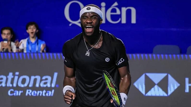 Frances Tiafoe (Foto: Abierto Mexicano de Tenis)