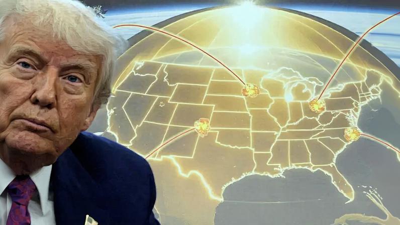 Donald Trump presents Golden Dome missile defense