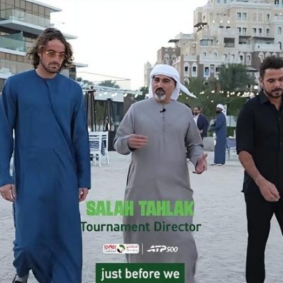 Tsitsipas e Wawrinka vivenciam a hospitalidade do Ramadã em Dubai