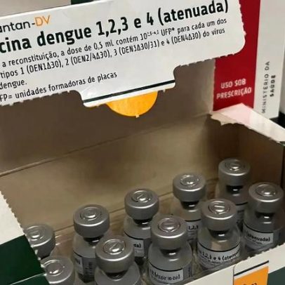 Municípios fluminenses iniciam recebimento da vacina contra a dengue