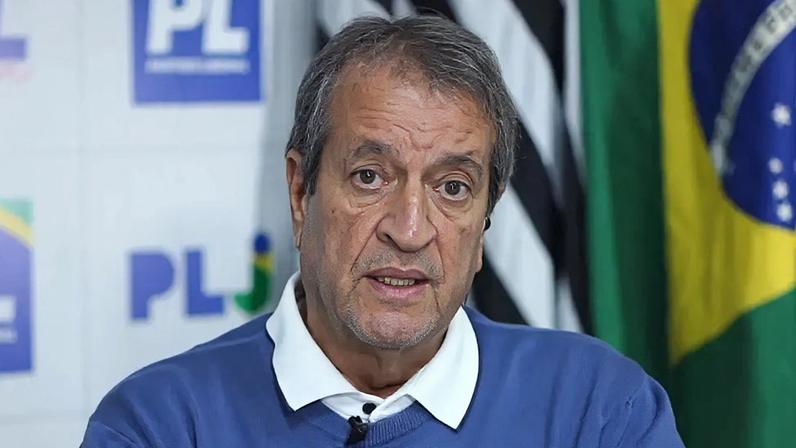 Presidente do PL afirma que partidos de centro e direita se unirão a Flávio Bolsonaro no segundo turno contra Lula. (Foto: reprodução/Youtube PL)