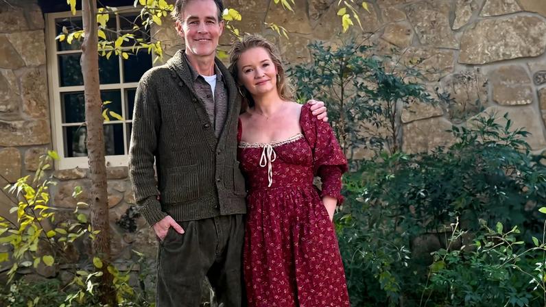 Esposa de James Van Der Beek elogia ator pela superação de câncer antes da morte