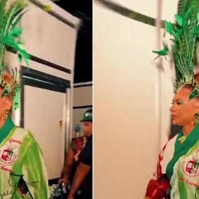 Virginia Fonseca anima Sapucaí com ensaio técnico da Grande Rio