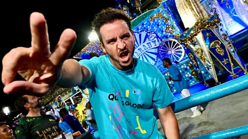 Wagner Santisteban inicia preparação para viver vilão após Carnaval na Sapucaí