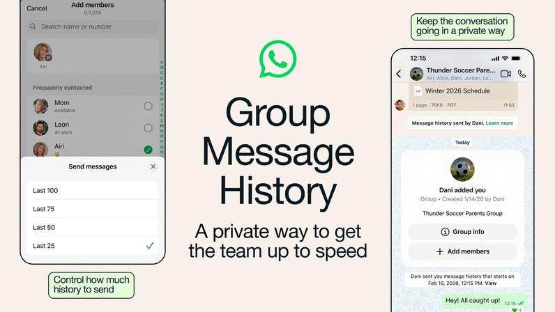WhatsApp ajuda a acompanhar conversas em grupo
