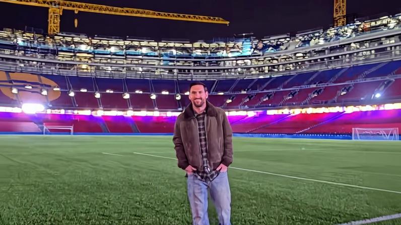Candidato à presidência do Barça propõe retorno de Messi, com despedida no campo