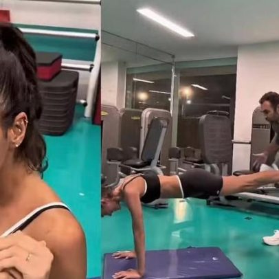 Chico Salgado ensina treino de Carnaval de Bruna Marquezine