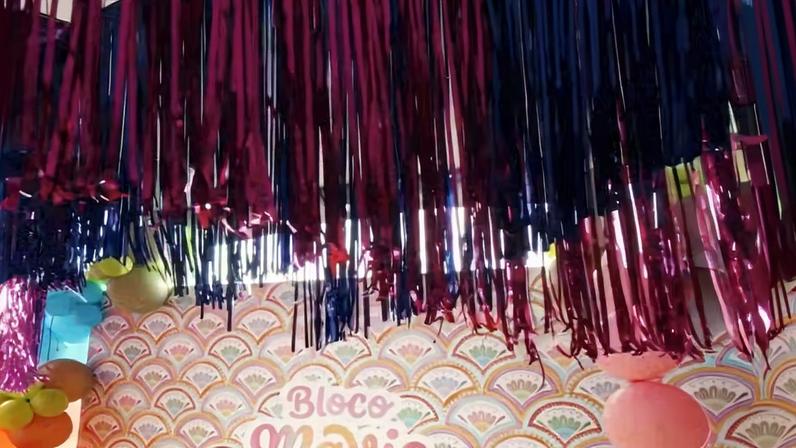 Bloquinho da Mavie Mel e Helena — Foto: Reprodução/ Instagram