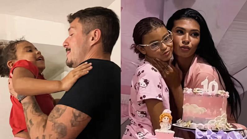 Ex de Pocah faz homenagem à filha da cantora