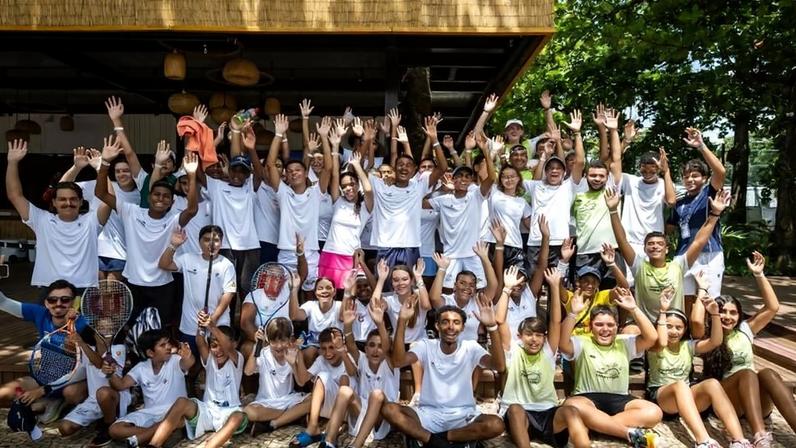 Participantes do Winners (Foto: Peter Wrede/ Rio Open)