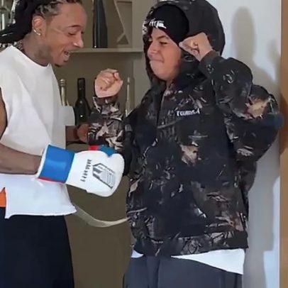 Wiz Khalifa desferiu 13 socos no estômago do filho Sebastian durante aniversário