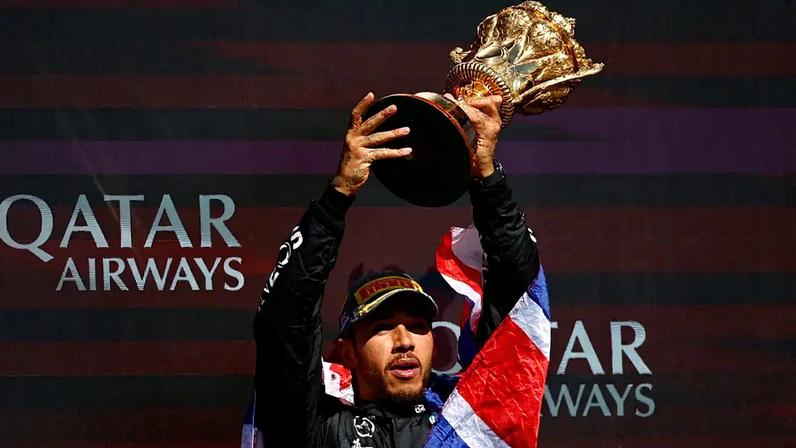 Lewis Hamilton venceu o GP da Inglaterra de 2024 (Foto: BENJAMIN CREMEL / AFP)