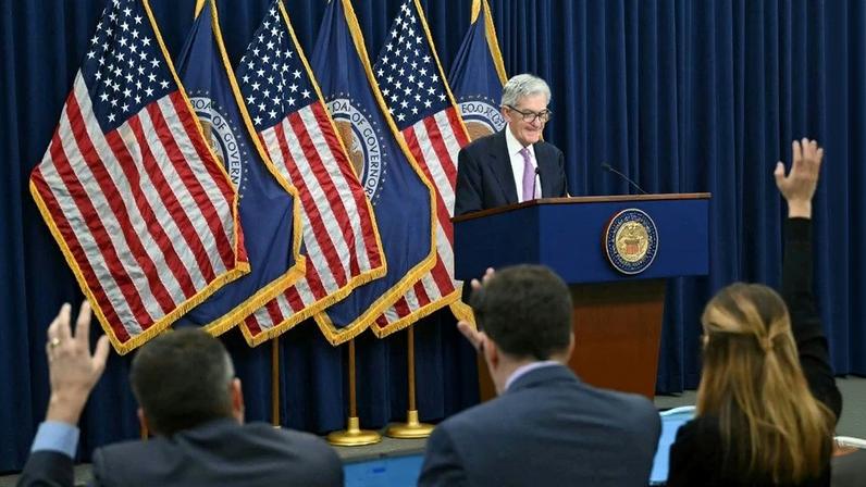 Jerome Powell, presidente do Fed. Foto: Andews Caballero-Reynolds/AFP