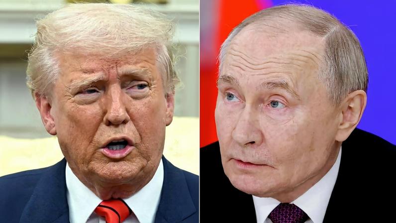 Trump voltou a criticar Putin após novos ataques da Rússia contra a Ucrânia.