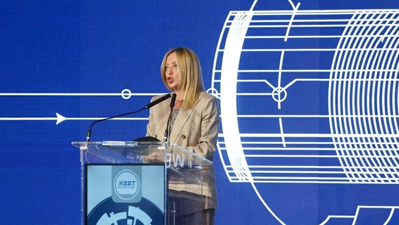 A primeira-ministra italiana, Giorgia Meloni. Foto: JOHANN GRODER / diversas fontes / AFP
