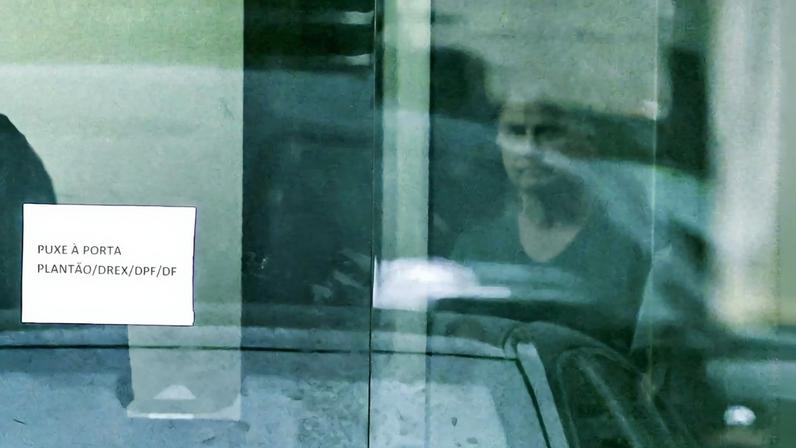 Bolsonaro na Superintendência da PF em Brasília, onde está preso preventivamente. Foto: Sergio Lima / AFP