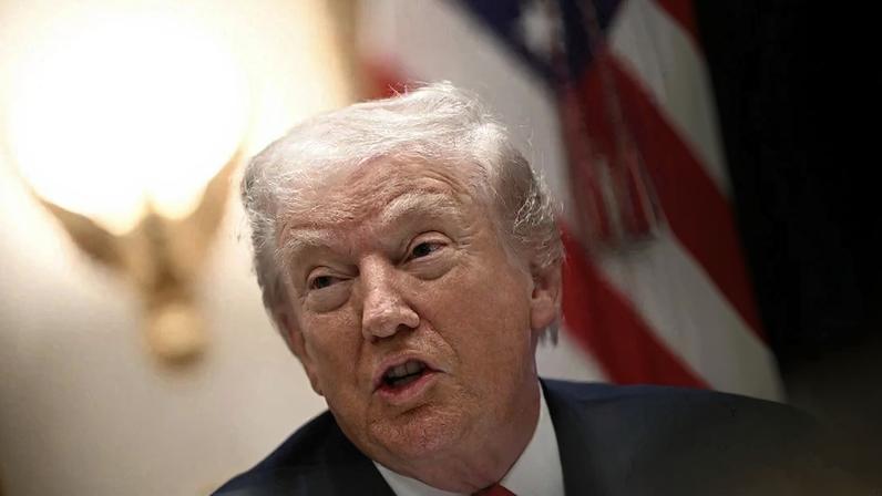 Donald Trump, presidente dos EUA. Foto: Brendan SMIALOWSKI / AFP