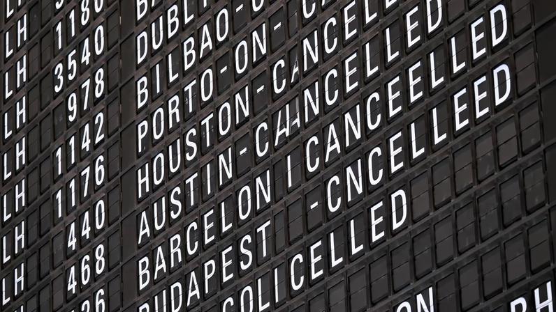 Greve da Lufthansa cancela voos para o Brasil