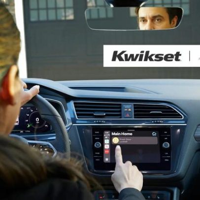 App de fechadura inteligente da Kwikset funciona com Apple CarPlay
